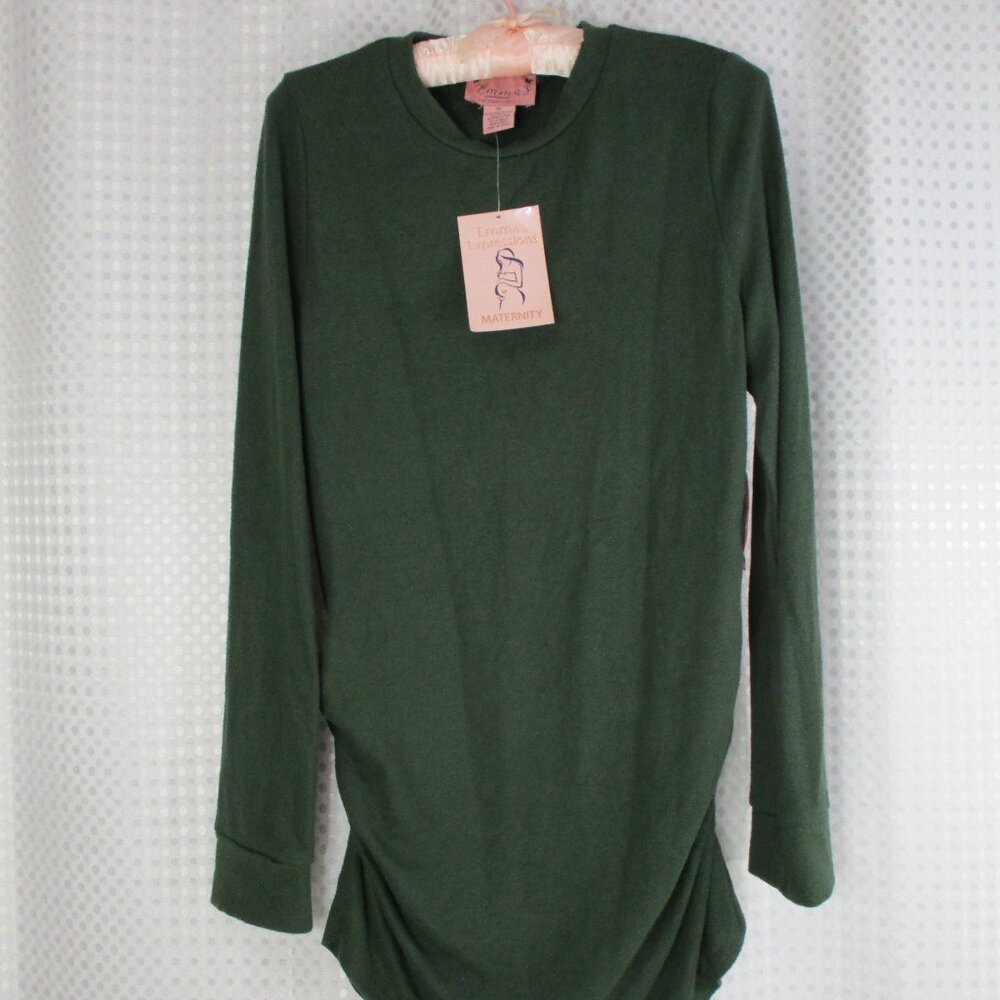 EMMAS EXPRESSIONS Maternity Long Sleeve Top NWT Size XL